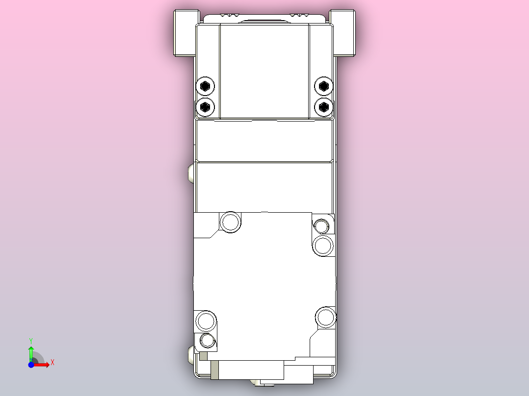 钢基模组TPA-KNR-4002C-100A1-MP-H1前视图