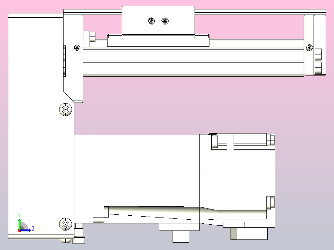 钢基模组TPA-KNR-4002C-100A1-MP-H1左视图