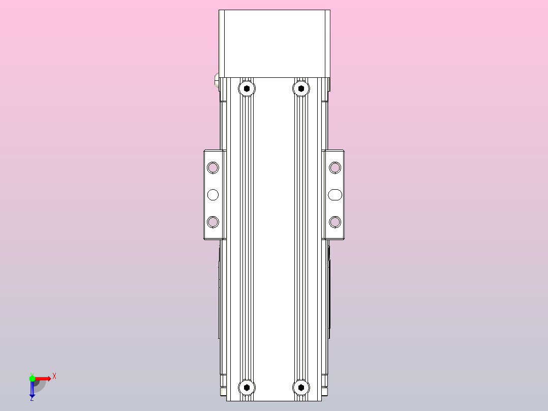 钢基模组TPA-KNR-4002C-100A1-MP-H1俯视图