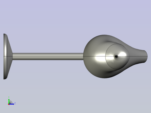 小鸟酒杯左视缩略图