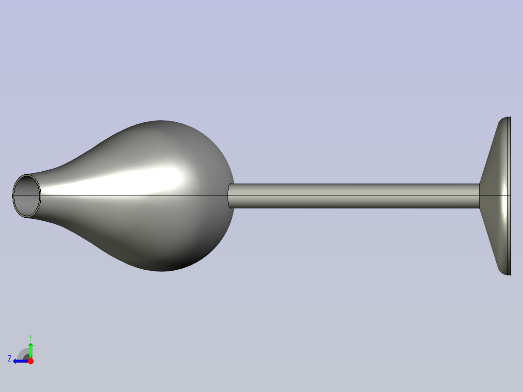 小鸟酒杯右视图