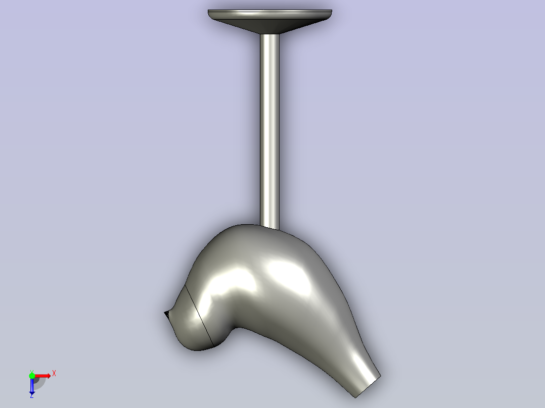 小鸟酒杯俯视图