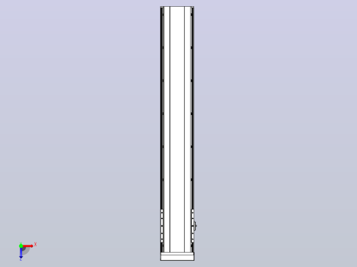 日规模组半封闭丝杆TPA-HNR-202D-2510C-L1150-MP-C-P75-N3俯视缩略图