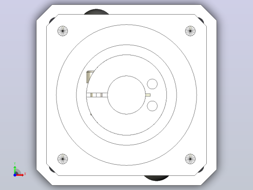 PF80(一级)精密行星减速机[PF80-L1-3]2前视缩略图