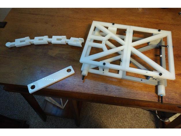 Robot Dog机器狗结构3D打印图纸 STL格式