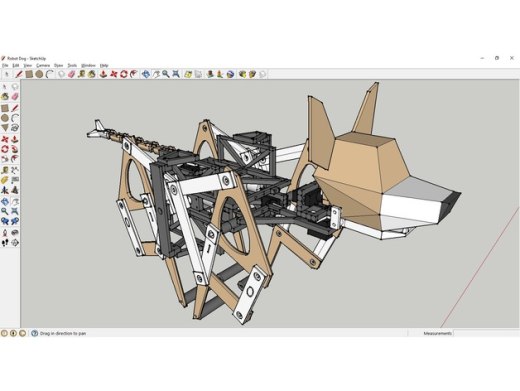 Robot Dog机器狗结构3D打印图纸 STL格式缩略图
