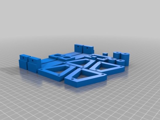 Robot Dog机器狗结构3D打印图纸 STL格式缩略图