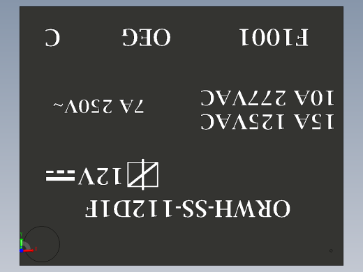 orwh-ss-112d1f 继电器前视缩略图