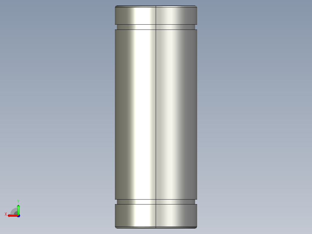 直线轴承LMLY12X57后视图