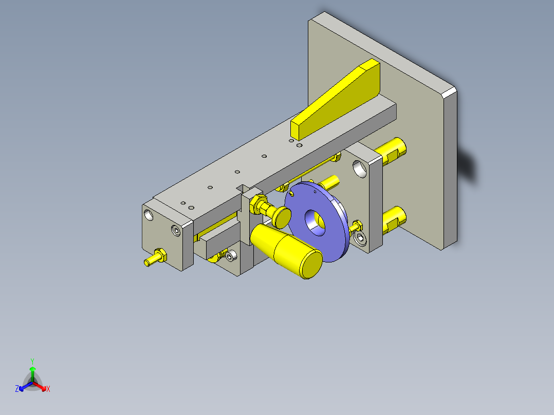 导向轴压入夹具
