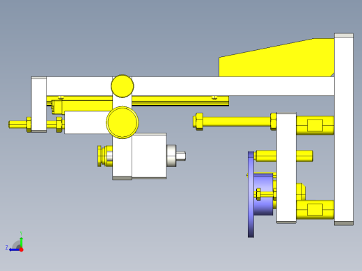 导向轴压入夹具右视缩略图