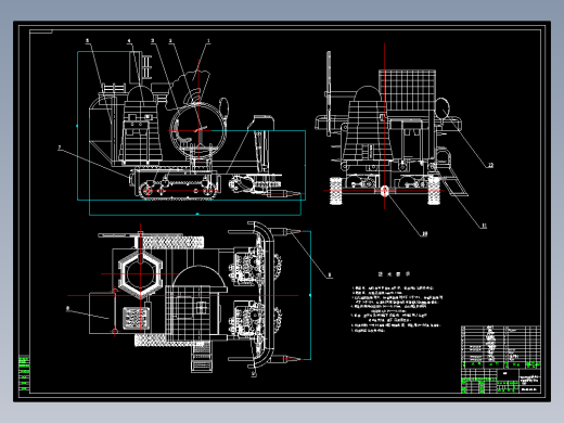 4LBZ-100型水稻收割机行走系统设计