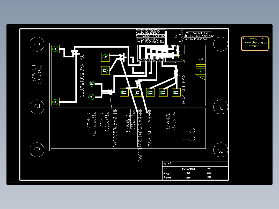 水泵房电气工程毕业设计