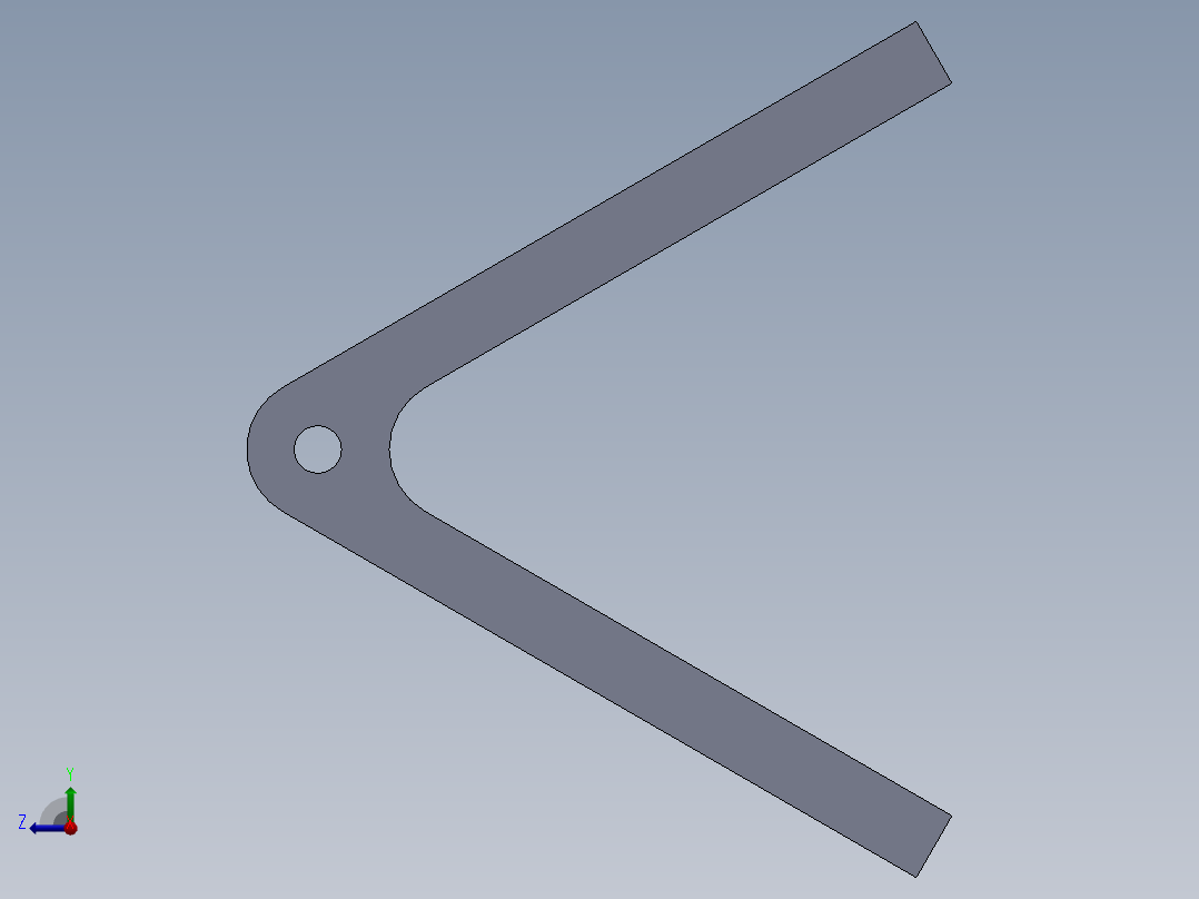 SW建模练习题-practice 92右视图