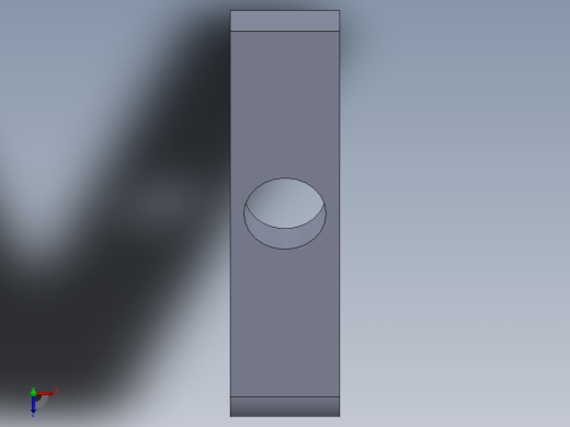 SW建模练习题-practice 92俯视缩略图