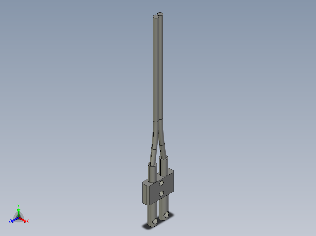 基恩士FU-38K_kc图纸模型主视图