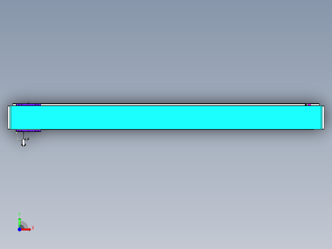 威洛博VL系列3d模型模组VL17E2Y-S2000前视图