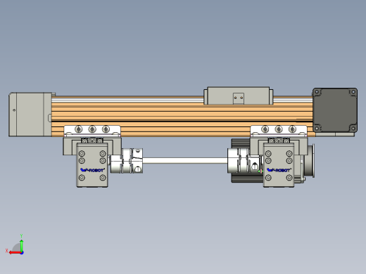 威洛博一般环境皮带-EB4龙门两轴组合后视缩略图