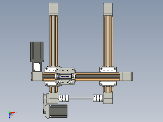 威洛博一般环境皮带-EB4龙门两轴组合俯视缩略图