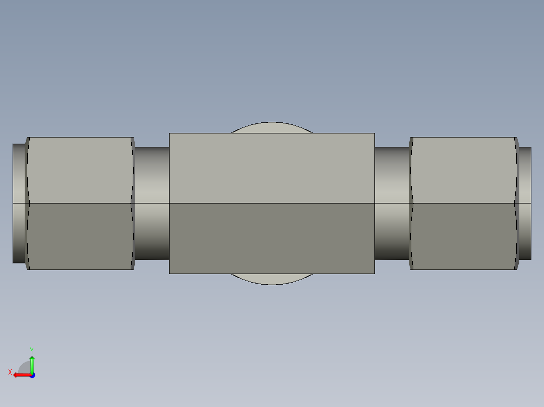 卡套式工业通用硬管接头10_obu-s后视图