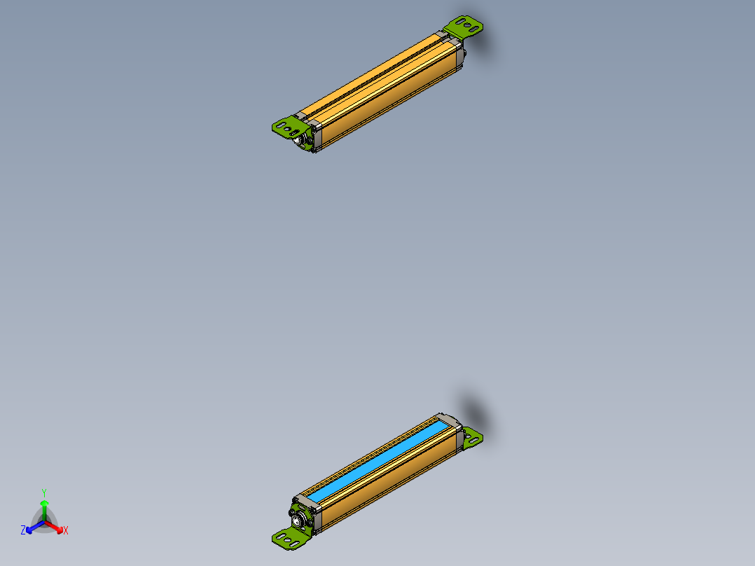 安全_区域传感器H2EL1610_30_30_3D主视图