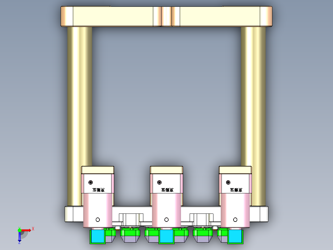SPS-XJ-CNC3-0113俯视图