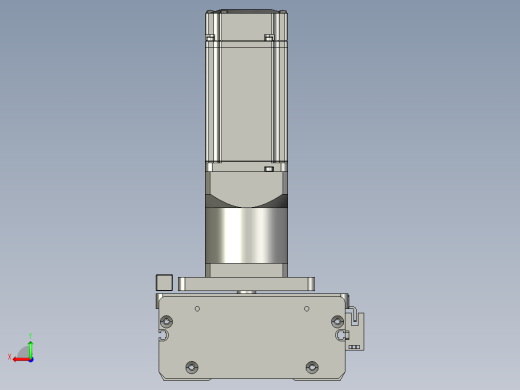 东锦齿条传动DH136G-S1300-BU-减速机+P400W后视缩略图