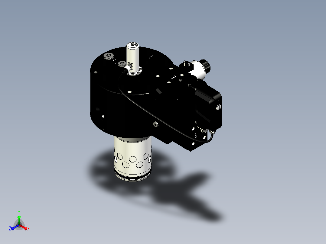 止回阀、插装阀、先导阀-插装阀-液压插装阀-液压二通插装阀系列图纸正等轴测图