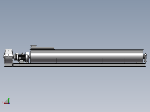双轴卧式搅拌机后视缩略图