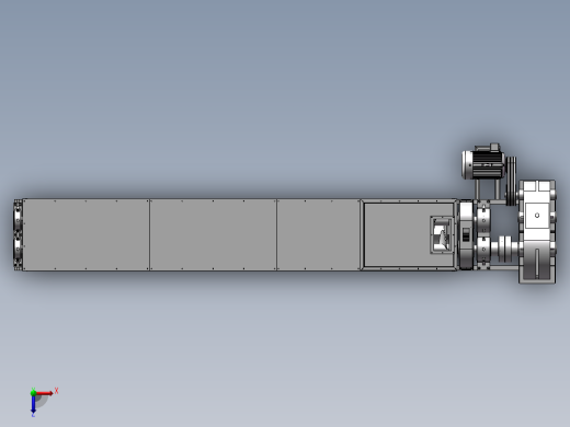 双轴卧式搅拌机俯视缩略图
