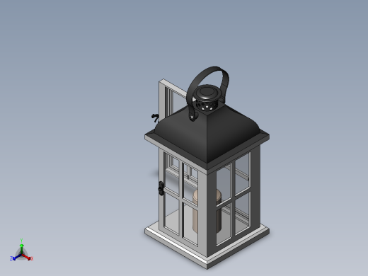 灯笼正等轴测缩略图