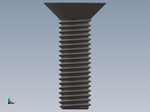 Screw_ISO_10642_M12x40_A2.SLDPRT前视缩略图