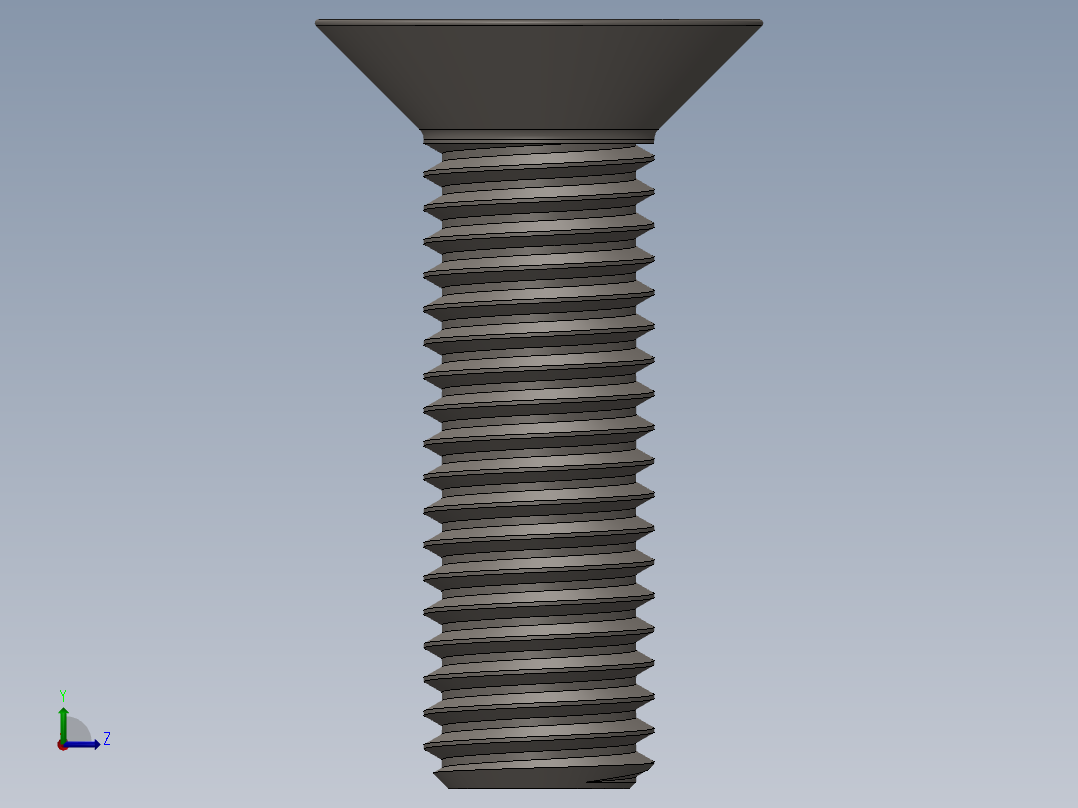 Screw_ISO_10642_M12x40_A2.SLDPRT左视图