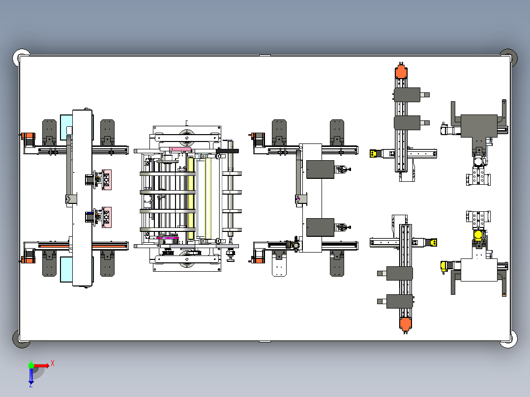 电池的加工工艺step俯视图