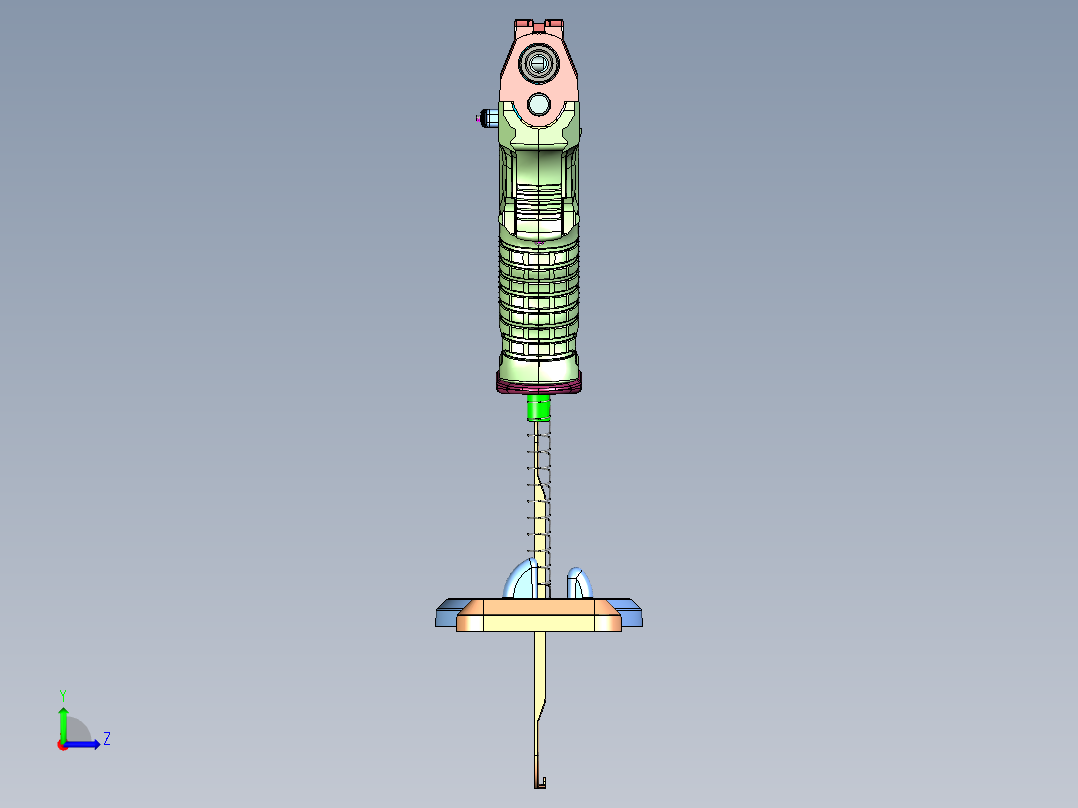 1212-手枪左视图