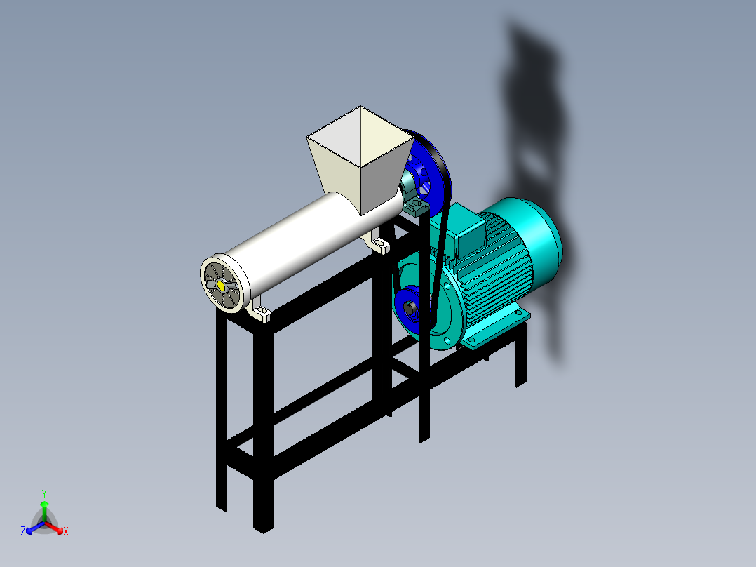 B2003996-鱼粉颗粒颗粒饲料加工机