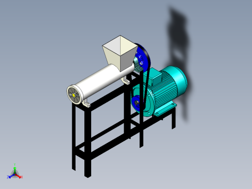 B2003996-鱼粉颗粒颗粒饲料加工机