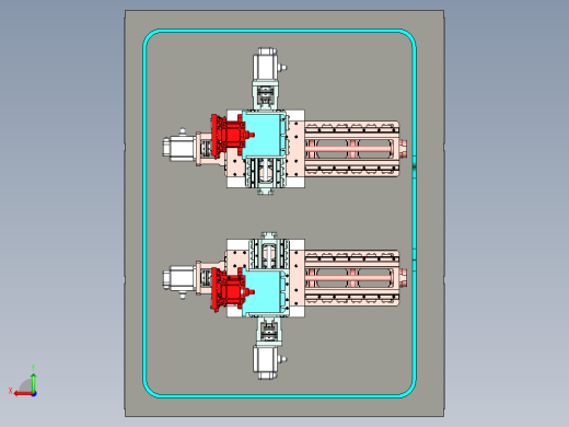 双头双位精密研磨机设计后视缩略图