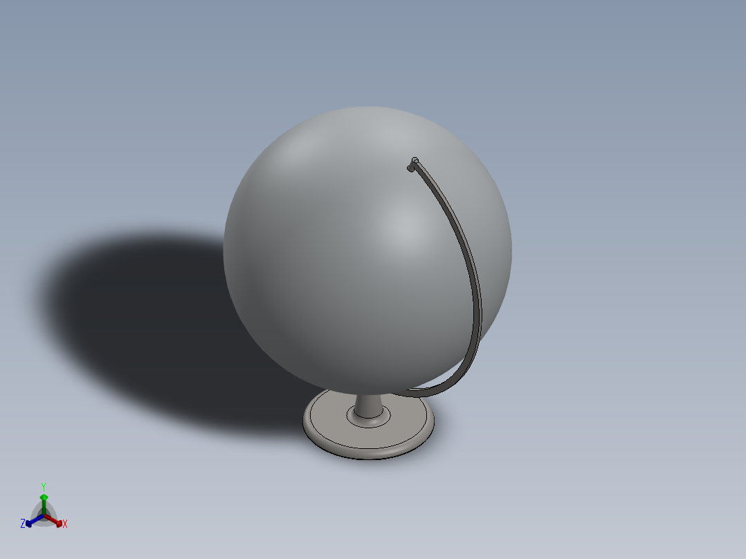 地球(2)正等轴测图