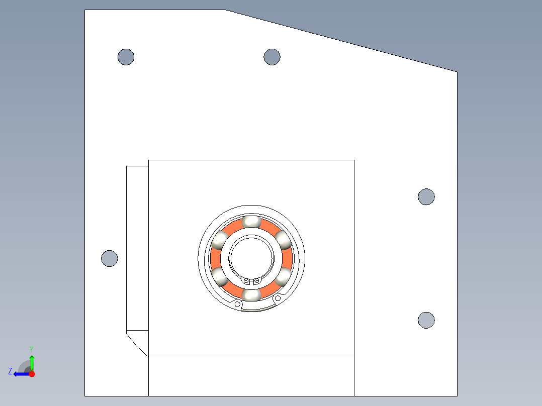 A3004115-龙门吊装机构右视图