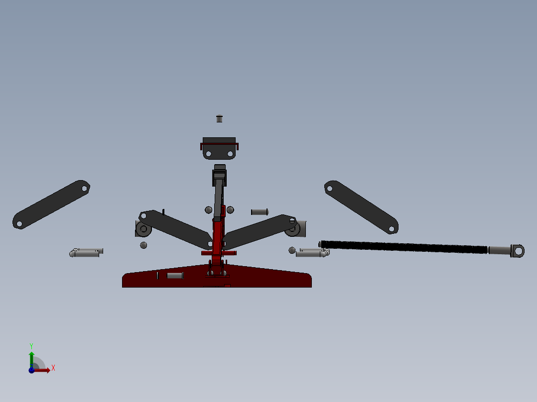 千斤顶(32)前视图
