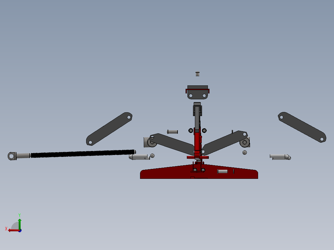 千斤顶(32)后视图