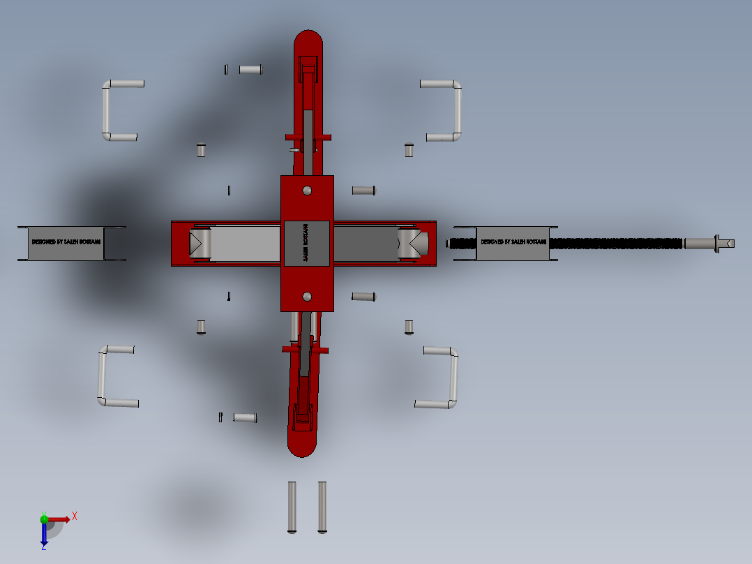 千斤顶(32)俯视图