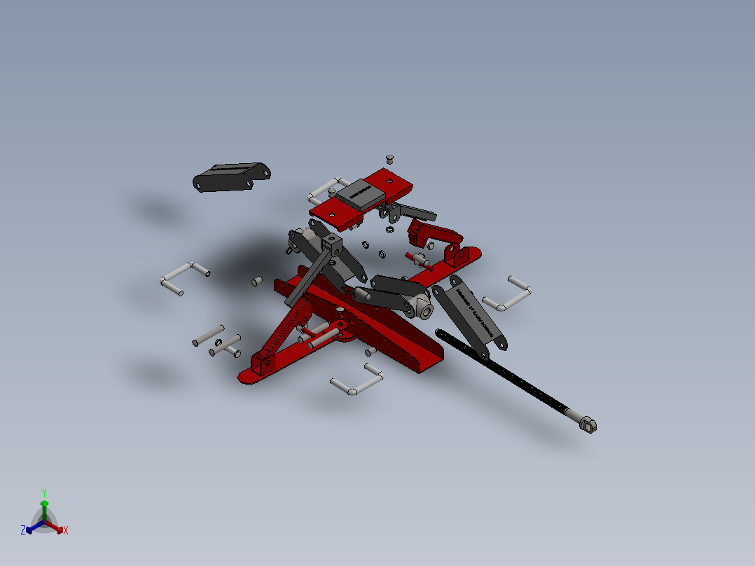 千斤顶(32)正等轴测图