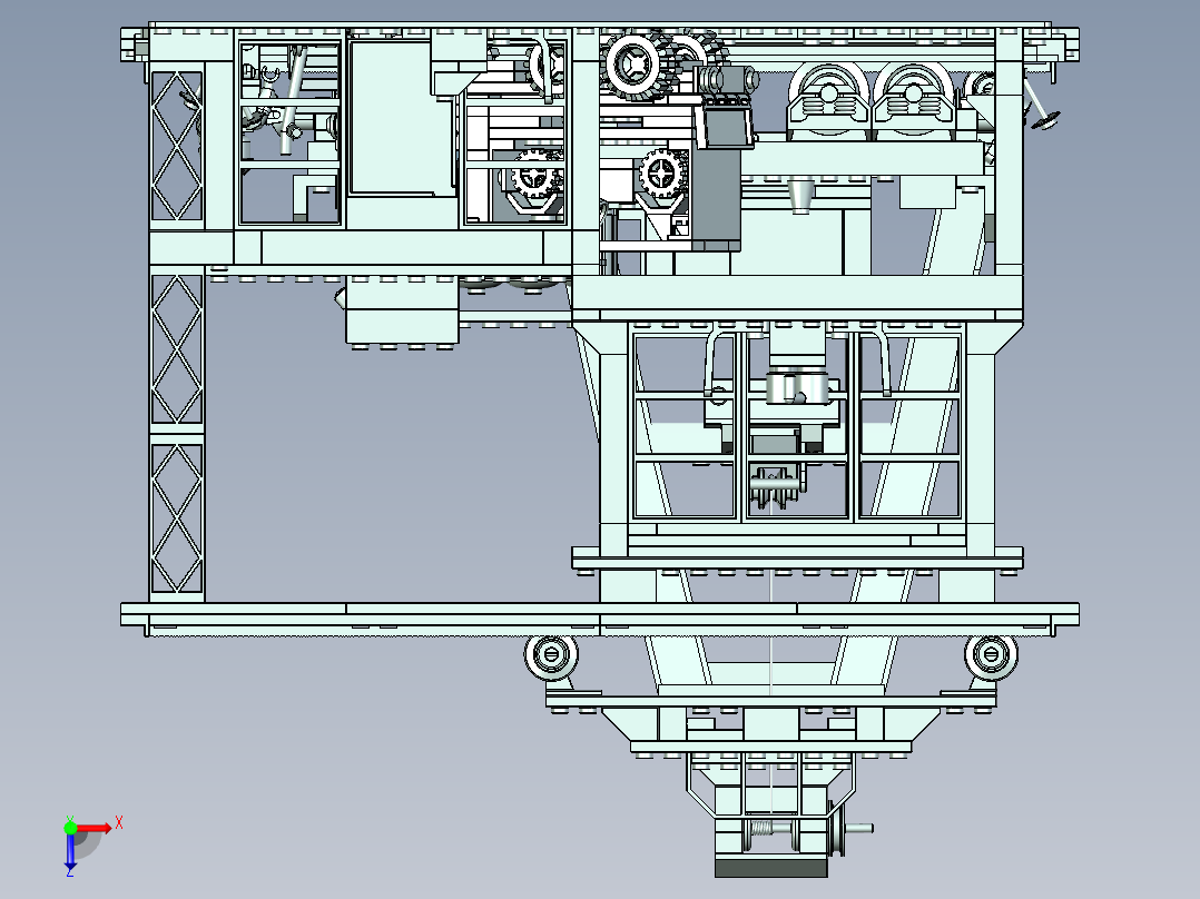 A2004760-乐高货运站 4555-1俯视图