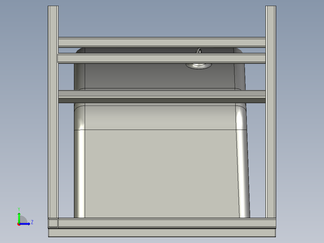 GFK - 建模与成型左视图