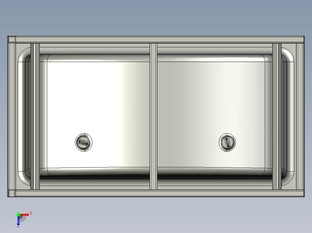 GFK - 建模与成型俯视图