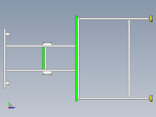 防静电工作台左视缩略图