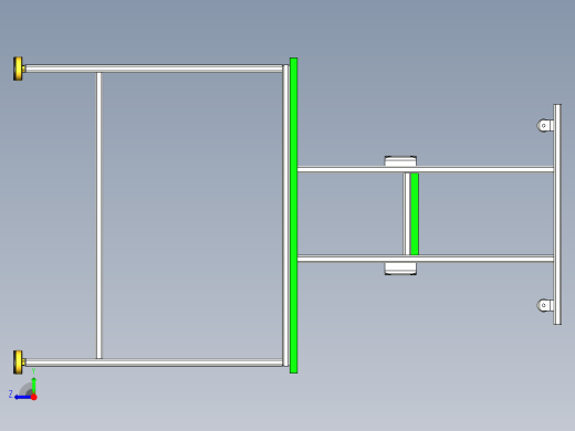 防静电工作台右视缩略图