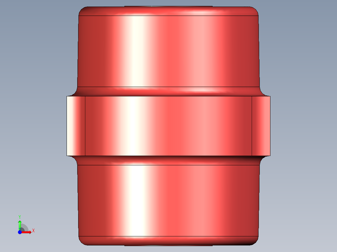母线绝缘子 前视图